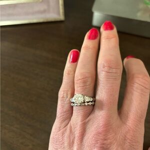 Elegant Diamond Ring Set